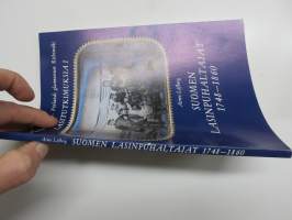 Lasitutkimuksia I - Suomen lasinpuhaltajat 1748-1860 (kansikuvan sommittelu Tapio Wirkkala)