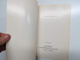 Lasitutkimuksia I - Suomen lasinpuhaltajat 1748-1860 (kansikuvan sommittelu Tapio Wirkkala)