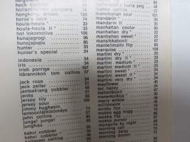 Tornin Cocktailkirja - Tornin kirjat VII, perustietoja ja parisataa reseptiä - sisältää erillisen Tornin Ritarien Pyhän Rituaalijuoman "Neekerinveri" -reseptin