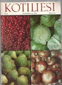 Kotiliesi  1969 nr 8 / Abortti, kun lapset ovat lentäneet pois, kevätmuotia, perunat, käteisellä vai luotolla, ostamme pesukoneen