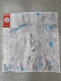Hetta-Outtakka ulkoilukartta 1:50 000, (1982)  -kartta