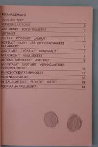 Yleiselektroniikka Oy:n 1982 komponenttiluettelo. (Elektroniikkaharrastus, nostalgia, luettelot, elektroniikkahistoria, retro)