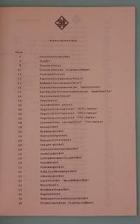 Telefunken Hinnastoluettelo 1971 . (Elektroniikkaharrastus, nostalgia, luettelot, elektroniikkahistoria, retro)