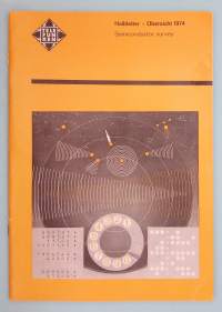 Telefunken Halbleiter‑Übersicht / Semiconductor Survey 1974 - Puolijohdekatalogi. (Elektroniikkaharrastus, nostalgia, luettelot, elektroniikkahistoria, retro)