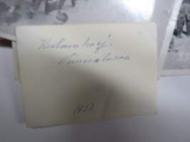 Kertausharjoitukset Niinisalo 1937 -valokuvat 4 kpl