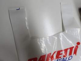 T-Markkinatalo Raketti (market), Hämeenlinna, -muovikassi 1970-luvulta