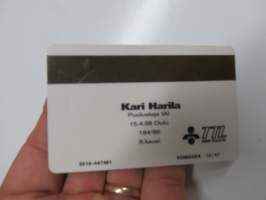 Seesam Puhelinkortti Kari Harila, TPS -puhelinkortti vuodelta 1997