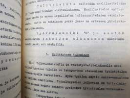 Kenttätykistön taisteluohjesääntö I osa (KtO I) - Tykistön käyttö  johtaminen 1949