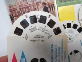 View-Master – Vatican City – 3 reel / 3 kuvakiekkoa