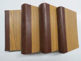 SKL - Suomen Kennel-Liiton julkaisu (jäsenlehti) vv. 1952-1958 -sidotut vuosikerrta neljänä sidoksena