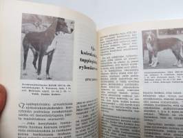 SKL - Suomen Kennel-Liiton julkaisu (jäsenlehti) vv. 1952-1958 -sidotut vuosikerrta neljänä sidoksena