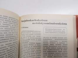 SKL - Suomen Kennel-Liiton julkaisu (jäsenlehti) vv. 1952-1958 -sidotut vuosikerrta neljänä sidoksena