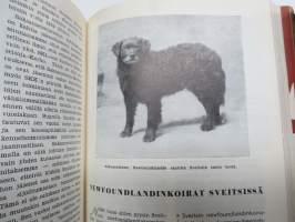SKL - Suomen Kennel-Liiton julkaisu (jäsenlehti) vv. 1952-1958 -sidotut vuosikerrta neljänä sidoksena