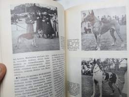 SKL - Suomen Kennel-Liiton julkaisu (jäsenlehti) vv. 1952-1958 -sidotut vuosikerrta neljänä sidoksena