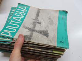 Puutarha-lehtiä erä noin 35 kappaletta vv. 1946-1952