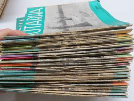 Puutarha-lehtiä erä noin 35 kappaletta vv. 1946-1952