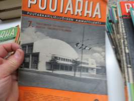Puutarha-lehtiä erä noin 35 kappaletta vv. 1946-1952