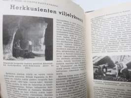 Puutarha-lehtiä erä noin 35 kappaletta vv. 1946-1952