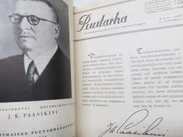 Puutarha-lehtiä erä noin 35 kappaletta vv. 1946-1952