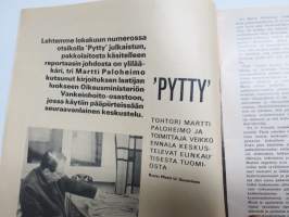 Hymy 1966 nr 12, Kansikuva Katri-Helena, Juhani Kostet - kädetön piirustuksenopettaja, "Pytty" / pakkolaitosvanki - elinkautistuomio, Antti Virtanen - Tappara...