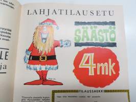 Hymy 1966 nr 12, Kansikuva Katri-Helena, Juhani Kostet - kädetön piirustuksenopettaja, "Pytty" / pakkolaitosvanki - elinkautistuomio, Antti Virtanen - Tappara...