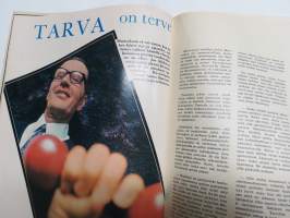 Hymy 1966 nr 12, Kansikuva Katri-Helena, Juhani Kostet - kädetön piirustuksenopettaja, "Pytty" / pakkolaitosvanki - elinkautistuomio, Antti Virtanen - Tappara...