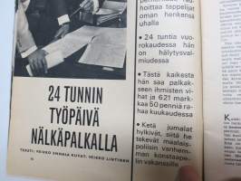 Hymy 1966 nr 10, Kansikuva Theresa Rosenius, Valkeat bokserit lopetettava?, Tuula Ignatius, Olavi Virta kertoo,Supermies Bob Kennedy, Hannu Karpo, "Pytty"...