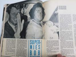 Hymy 1966 nr 10, Kansikuva Theresa Rosenius, Valkeat bokserit lopetettava?, Tuula Ignatius, Olavi Virta kertoo,Supermies Bob Kennedy, Hannu Karpo, "Pytty"...