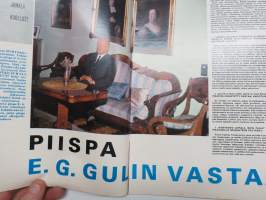 Hymy 1966 nr 9, Kansikuva Satu Östring, Porvoon Hääralli Simo Lampinen &amp; Mirja Särkilahti, Ville-Veikko Salminen, Orvokko Nieminen - bussikuski Laitilasta...