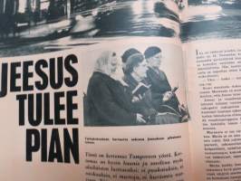 Hymy 1966 nr 9, Kansikuva Satu Östring, Porvoon Hääralli Simo Lampinen &amp; Mirja Särkilahti, Ville-Veikko Salminen, Orvokko Nieminen - bussikuski Laitilasta...