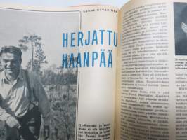 Hymy 1966 nr 9, Kansikuva Satu Östring, Porvoon Hääralli Simo Lampinen &amp; Mirja Särkilahti, Ville-Veikko Salminen, Orvokko Nieminen - bussikuski Laitilasta...