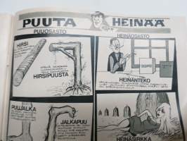Hymy 1966 nr 8, Kansikuva Aulikki Järvinen, Poliisin sakotusmielivalta, Veikko Ennala - Miksi muukalaisuus on valttia naismaailmassa?, Albert Aalto pakoili 16 vuotta