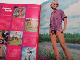 Hymy 1966 nr 8, Kansikuva Aulikki Järvinen, Poliisin sakotusmielivalta, Veikko Ennala - Miksi muukalaisuus on valttia naismaailmassa?, Albert Aalto pakoili 16 vuotta