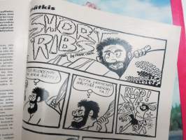 Hymy 1966 nr 8, Kansikuva Aulikki Järvinen, Poliisin sakotusmielivalta, Veikko Ennala - Miksi muukalaisuus on valttia naismaailmassa?, Albert Aalto pakoili 16 vuotta