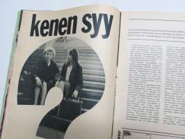 Hymy 1960 nr 1, Kansikuva Miss Skandinavia Eija Häkkinen, Kuherruskuukausi kunnalliskodissa, Taina Elg - Viktor Klimenko, Totuus Kouvolan puhelintyttöverkostosta...