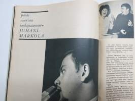 Hymy 1960 nr 1, Kansikuva Miss Skandinavia Eija Häkkinen, Kuherruskuukausi kunnalliskodissa, Taina Elg - Viktor Klimenko, Totuus Kouvolan puhelintyttöverkostosta...