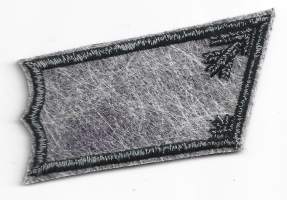 Sähkötekninen ala  upseeri  - kauluslaatat   1 kpl  arvomerkit