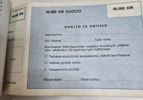 Sumbeam 1250/ 1500 omistajan käsikirja. 1970