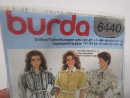 Burda 6440 -kaava-arkki