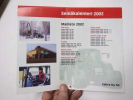 Valtra 2002 seinäkalenteri / wall calendar