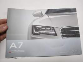 Audi A7, S7 Sportback 2012 -myyntiesite