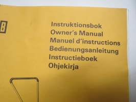 MCB Rotorgräsklippare / Rotary Mower / Tondeuse á rotor / Messerrasenmäher / Rotorgraasmaaimachine / Roottoriruohonleikkuri 20"´ -käyttöohjekirja