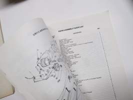 Gilson pyörävetoinen jyrsin - Rear Tine Tiller Models 51135, 51135Z - Owner´s Manual &amp; Parts List -käytöohjekirja ja varaosaluettelo + suomenkielinen käännös