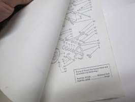 Gilson pyörävetoinen jyrsin - Rear Tine Tiller Models 51135, 51135Z - Owner´s Manual &amp; Parts List -käytöohjekirja ja varaosaluettelo + suomenkielinen käännös