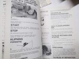 Husqvarna Huskyjet BS 450  Gräsklippare / Ruohonleikkuri Instruktion   -käyttöohjekirja