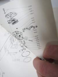 Jonsereds Mod. 60 Spare Parts / Reservdelslista moottorisaha -varaosaluettelo