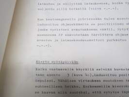 Partner R18T Uusi tyristorijärjestelmä -käyttöohje / selostus