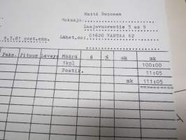 Optimistijolla - International Optimist -jollan rakennuspiirustukset ym. siihen liittyvä painettua materiaali