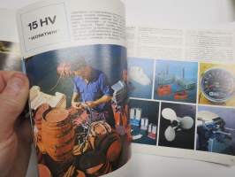 Evinrude 1968 perämoottorit -myyntiesite