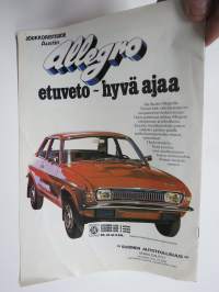 Sisuviestin (Sisuviesti) henkilöautoliite 1975 nr 1